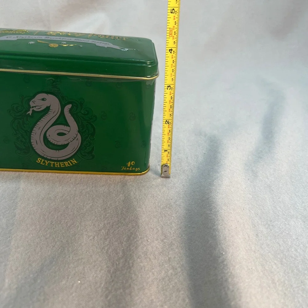 Harry Potter Slytherin Breakfast Blend Tin 40 Teabags New English‎ Teas Sealed